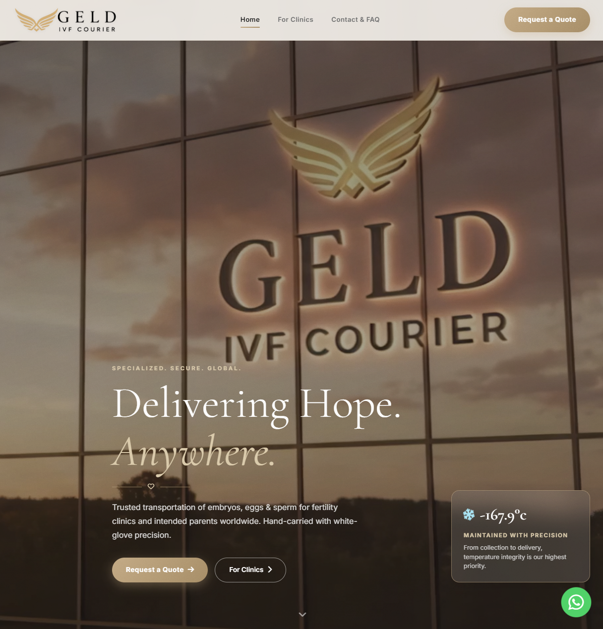 GELD IVF Courier Web