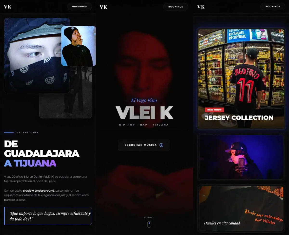 Página web profesional desarrollada por Luque Produce